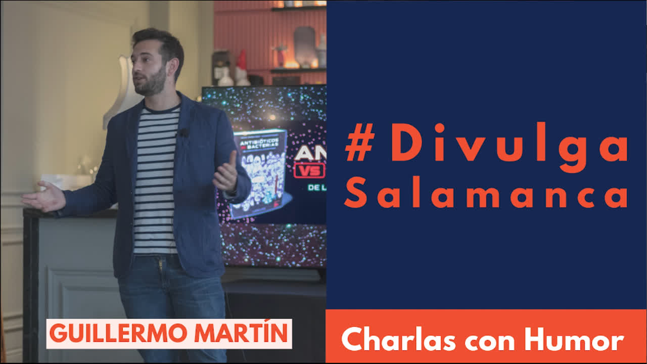 #DivulgaSalamanca | Charlas con humor | Guillermo Martín