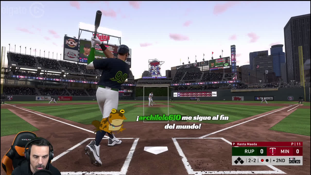 El Primer Home Run (De Muchos) de Outman en MLB The Show 20